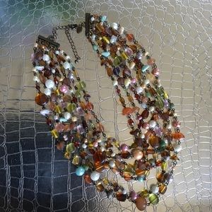 Lia Sophia Beaumont Statement Necklace